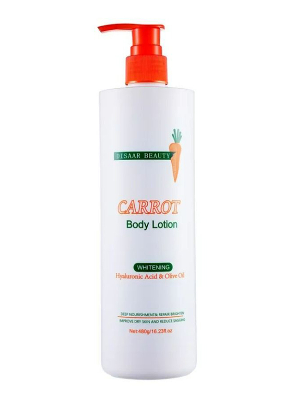 Disaar Carrot Whitening Body Lotion, 480gm