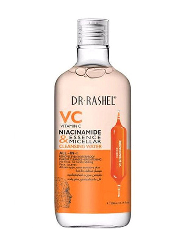 

Dr. Rashel Vitamin C & Niacinamide Essence Micellar Cleansing Water, 300ml