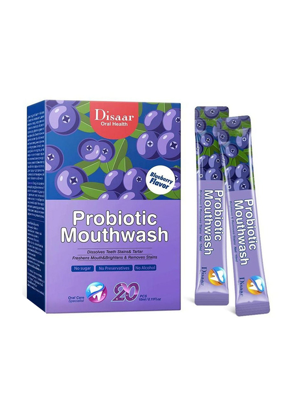 

Disaar Probiotic Mouthwash Box, 20 Pieces