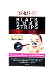 Dr. Rashel Black Charcoal Nose Strips, 6 pieces