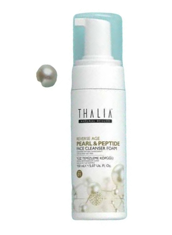 Thalia Pearl & Peptide 40+ Anti-Aging Facial Cleansing Foam, 150ml