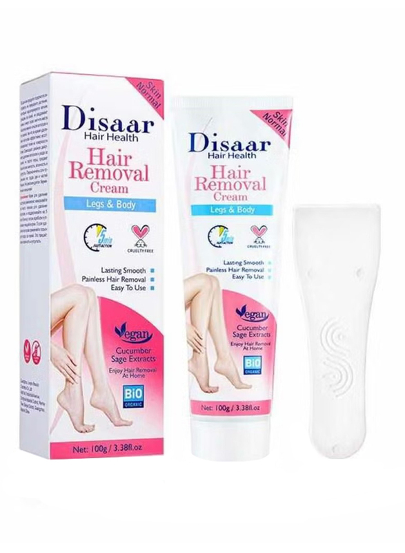 Disaar Cucumber & Sage Extracts Hair Removal Cream, 100gm