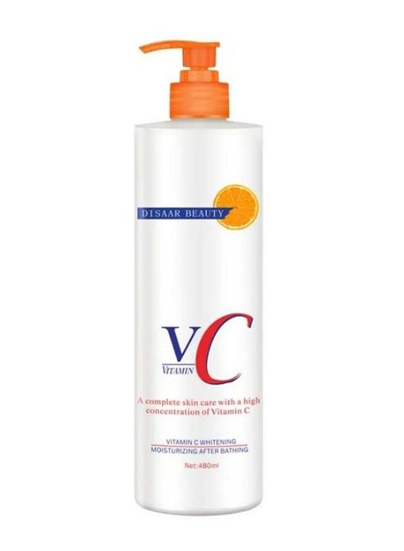 

Disaar Beauty Vitamin C Skin Whitening Body Lotion, 480ml