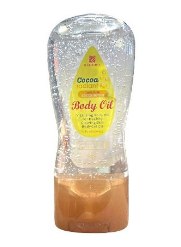 RoseBerry Nature Cocoa Radiant Body Oil Clear, 200ml