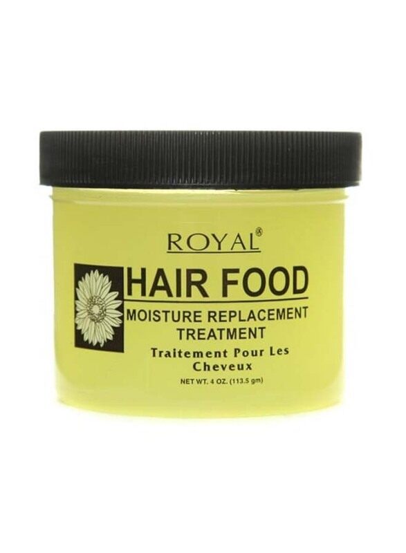 

Royal Hair Food Moisture Replacement Treatment for All Hair Types, 113.5g