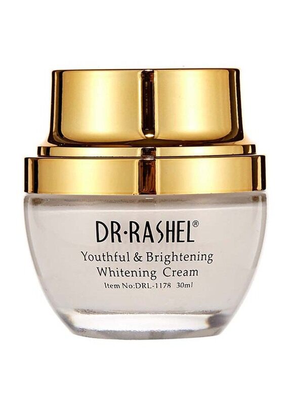 

Dr. Rashel 24K Gold And Collagen Youthful Brightening Whitening Cream, 30ml