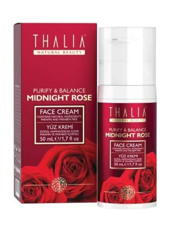 Thalia Purifying Midnight Rose Face Care Cream, 50ml