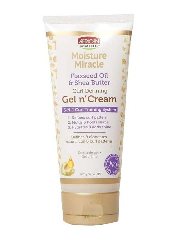 

African Pride Moisture Miracle Gel N' Cream for All Hair Types, 170g