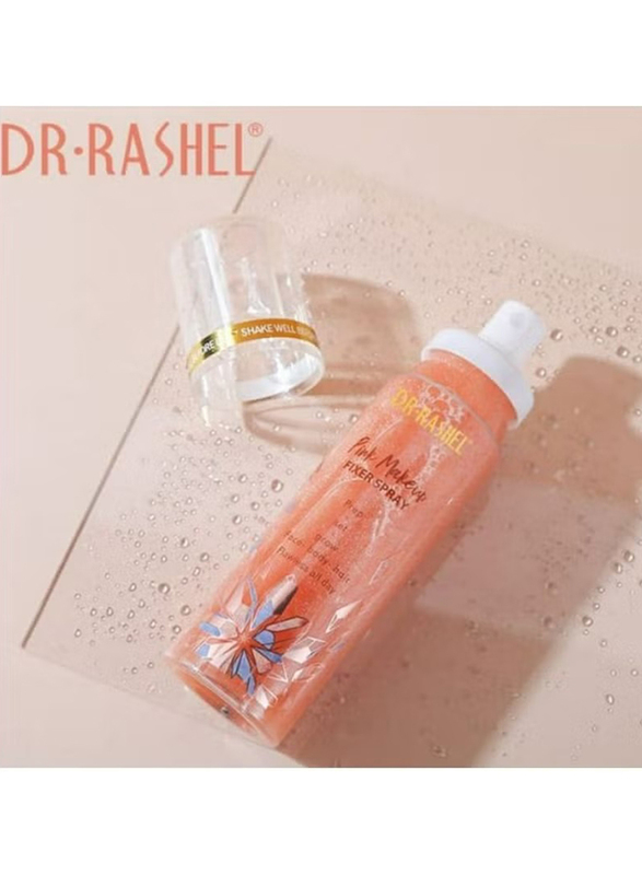 Dr. Rashel Lightweight & Moisturizing Pink Makeup Fixer Spray, 100ml
