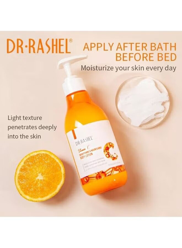 Dr. Rashel Vitamin C Brightening And Nourishing Body Lotion, 300ml