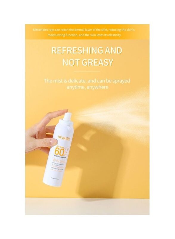 Dr. Rashel Anti-Aging and Moisture Sun Spray SPF 60, 150ml