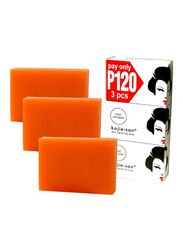 Kojie.san Kojic Acid Skin Whitening Soap, 3 x 65g