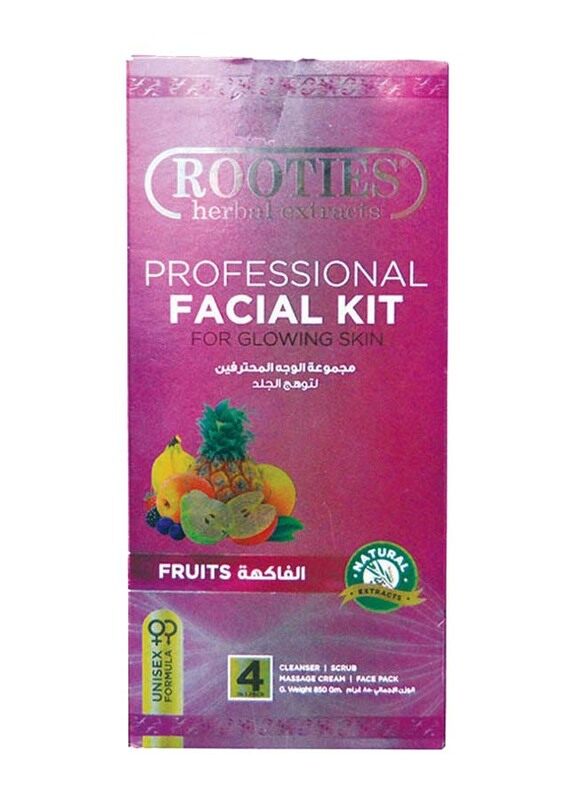 

Rooties Fruits Herbal Extracts Professional Facial Kit for Glowing Skin, 850gm