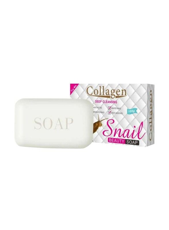 

Collagen Snail Whitening Soap, 100gm