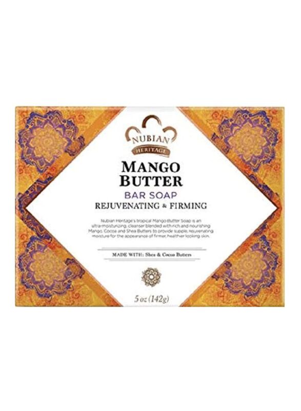 Nubian Heritage Mango Butter Soap Set, 7 x 5Oz