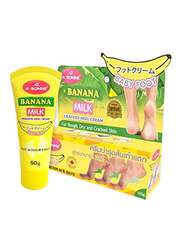 A Bonne Baby Foot Banana Milk Cracked Heel Cream, 50gm