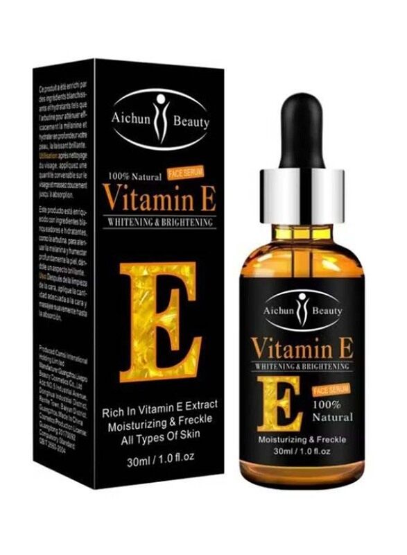 

Aichun Beauty 100% Natural Skin Essence Vitamin E Whitening Serum, 30ml