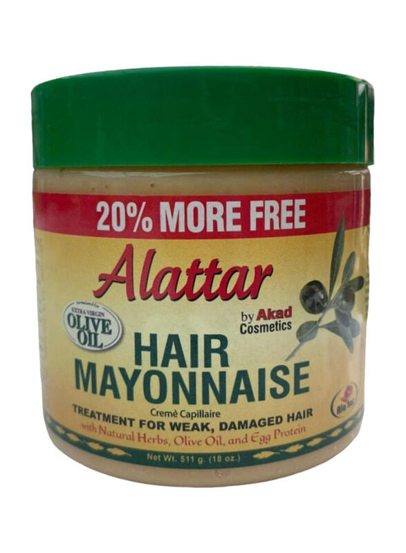 

Alattar Hair Mayonnaise for All Hair Types, 511gm