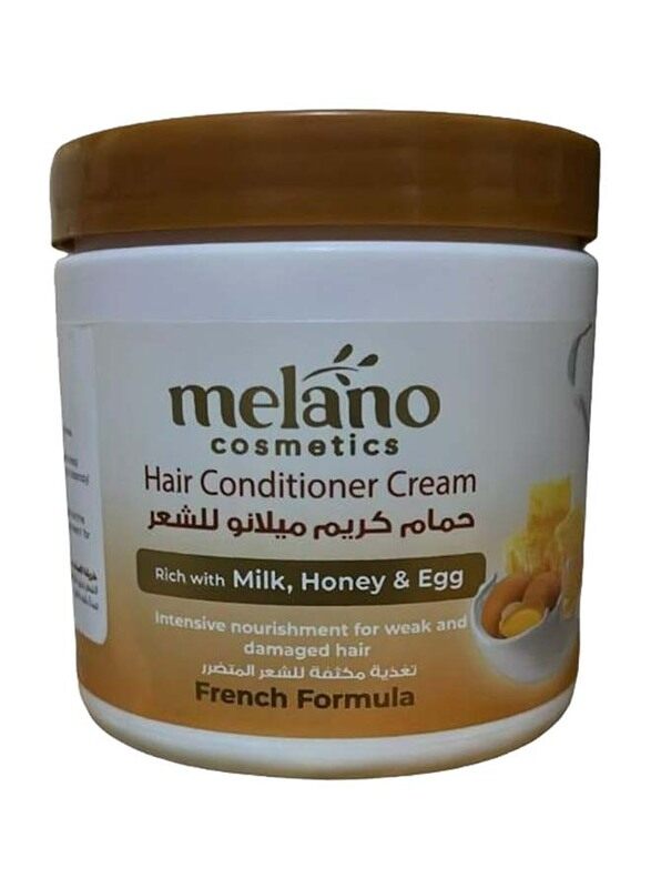 

Melano Rich with Milk Honey and Egg Hair Conditioner Cream for All Hair Types, 500gm
