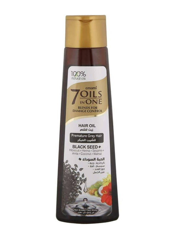 

Emami 7 Oils in 1 Blends for Damage Control Hair, 300ml