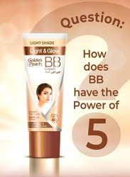 Golden Pearl Original Shade Light & Glow BB Cream, 18g, Beige