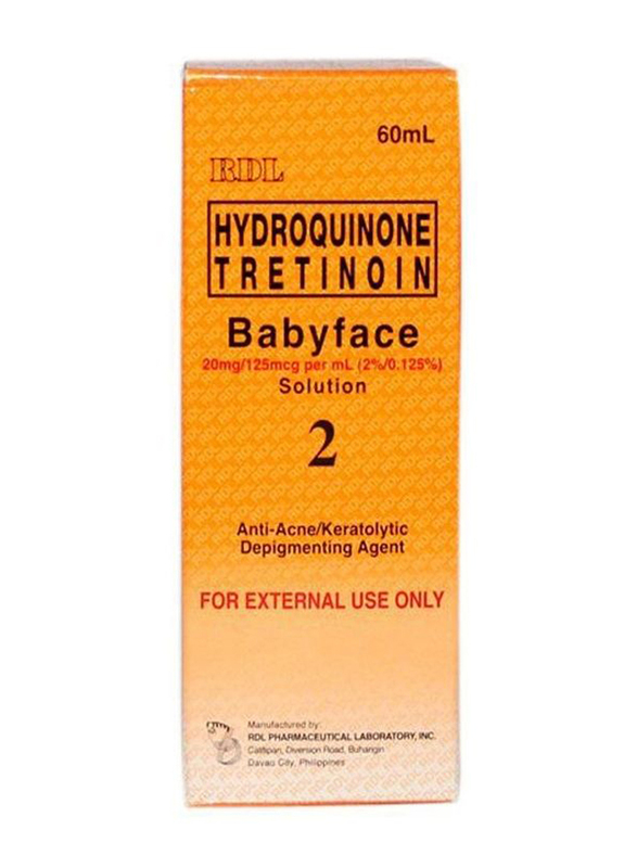 RDL Babyface Anti-Acne Depigmenting Agent Set, 3 x 60ml