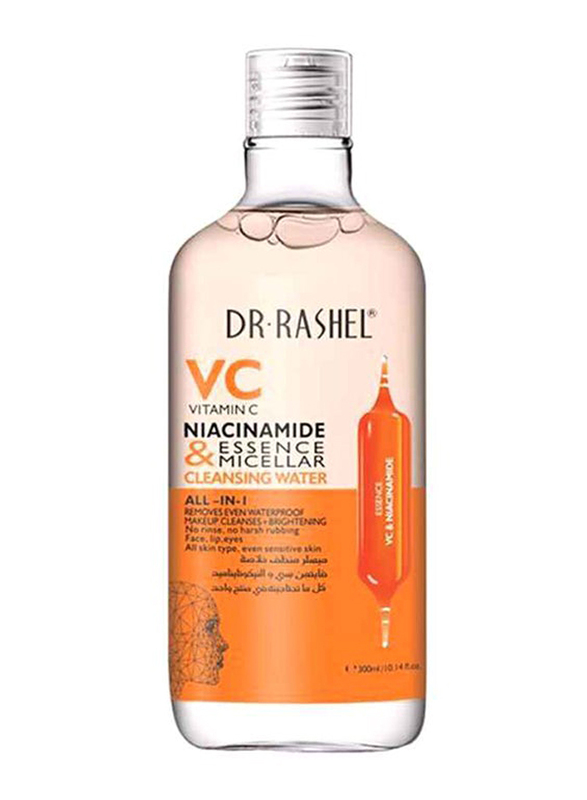 Dr. Rashel Vitamin C & Niacinamide Essence Micellar Cleansing Water, 300ml