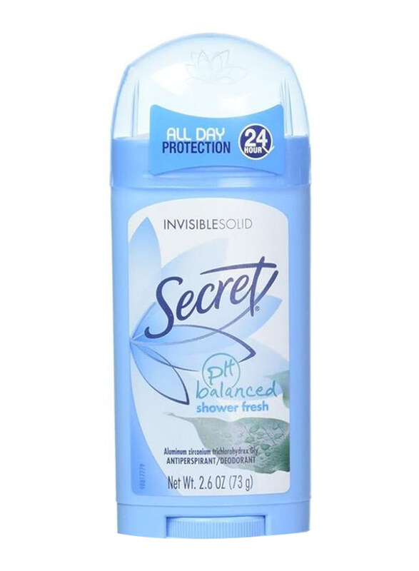

Secret Antiperspirant Deodorant Shower Fresh, 73gm, Blue