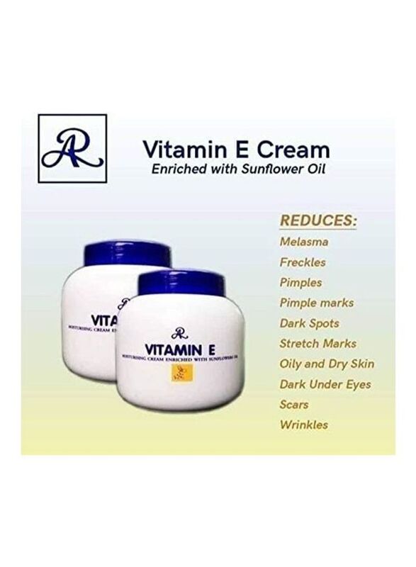 AR Vitamin E Moisturizing Cream, 2 Pieces