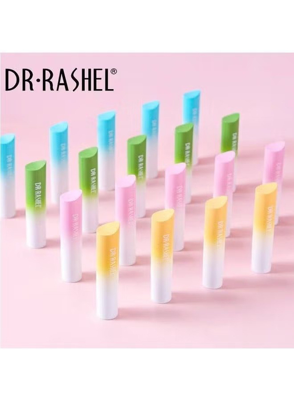 Dr. Rashel Series Plumping & Hydrating Peach Clear Lip Balm, 3gm