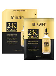 Dr Rashel 24K Gold Radiance And Anti-Aging Essence Mask, 5 Pieces