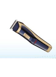 TM-928 Professional Hair Clipper & Trimmer Kit, Blue/Gold