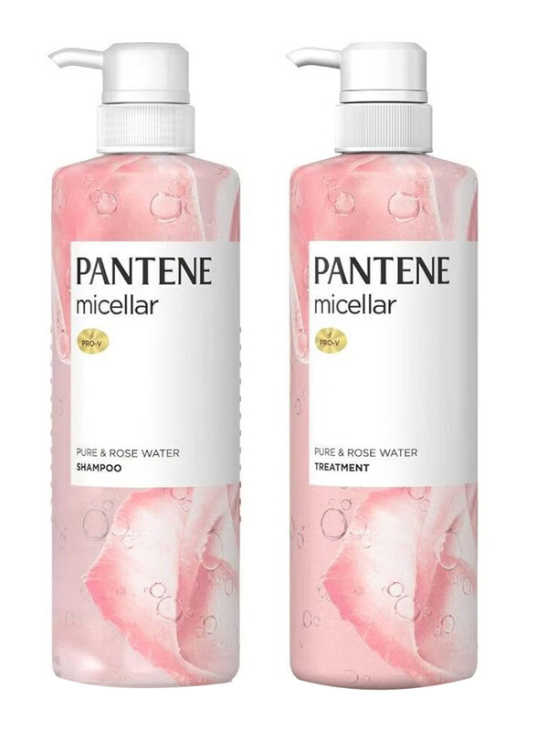 

Pantene Micellar Pure & Rose Water Pump Set, Assorted, 2 Pieces