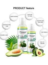 Disaar Natural Avocado Oil, 2 x 100ml