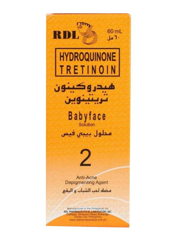 

Babyface 2 Astringent Hydroquinone + Tretinoin, 60ml