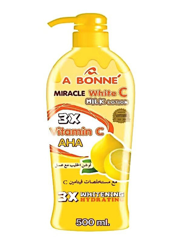A Bonne Miracle White C Milk Lotion, 500ml