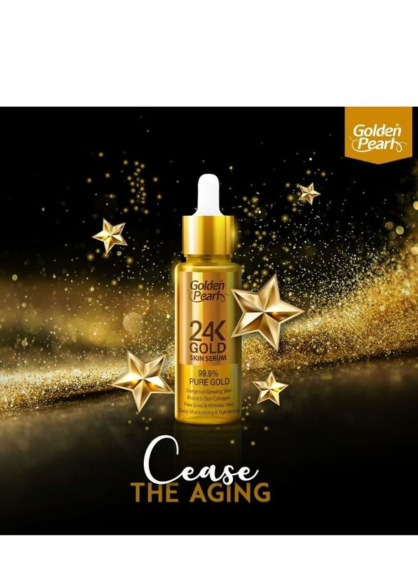 Golden Pearl 24K Gold Serum, 10ml