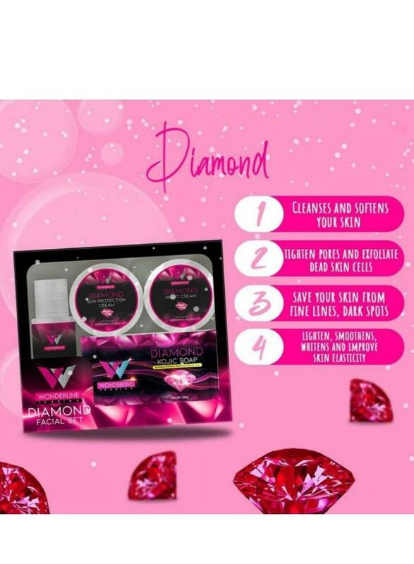 Wonderline Diamond Facial Set, 200g