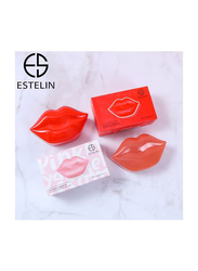 Estelin Fascinating Red Nourishing And Smoothing Lip Mask, 22 Pieces