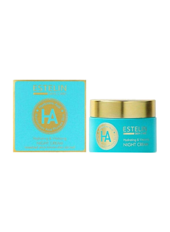 

Estelin Hyaluronic Acid Hydrating & Vitalizing Night Cream, 50gm