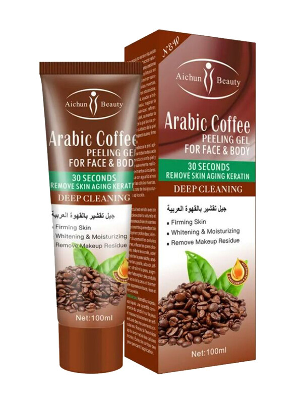 

Aichun Beauty Arabic Coffee Peeling Gel for Face & Body, 100ml