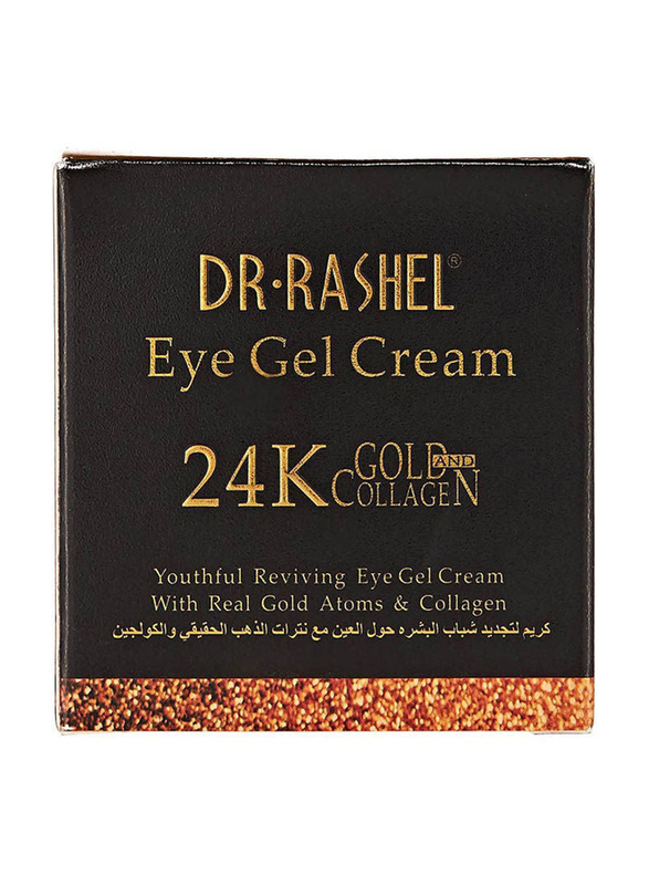 Dr. Rashel 24K Gold Collagen Youthful Reviving Eye Gel Cream, 20ml