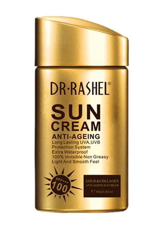 Dr. Rashel SPF100 Gold Collagen Sun Cream, 80gm