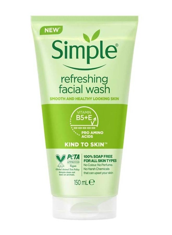 

Simple Kind to Skin Refreshing Facial Gel Wash, 150ml