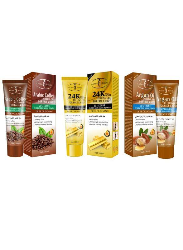 

Aichun Beauty Exfoliating Gel Set, 3 Pieces