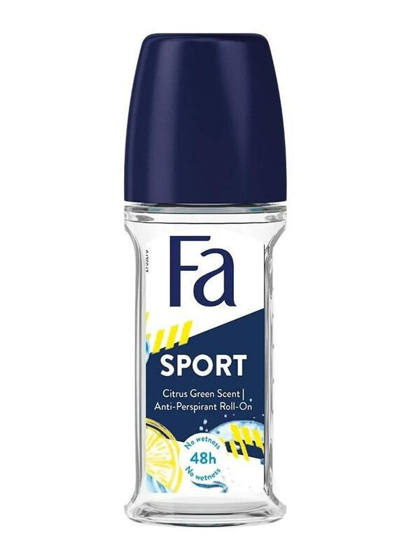 

Fa Sport Citrus Green Scent Anti-Perspirant Roll On, 50ml