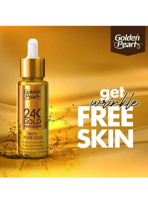 Golden Pearl 24K Gold Serum, 10ml