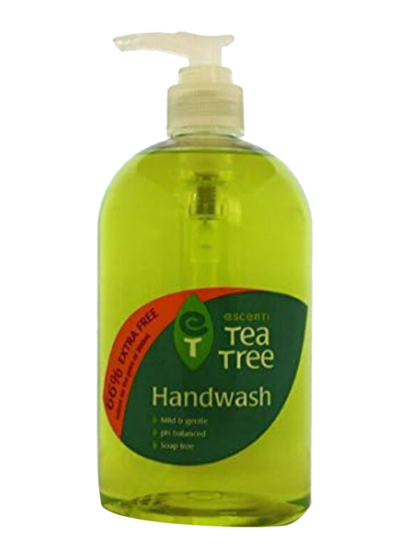 

Escenti Tea Tree Handwash Antibacterial, 500ml