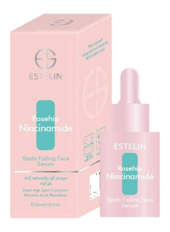 

Estelin Roschip & Niacinamide Spots Fading Face Serum, 30ml