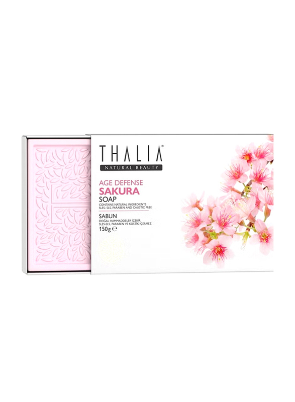 Thalia Anti-Wrinkle Sakura Extract Natural Soap, 150g